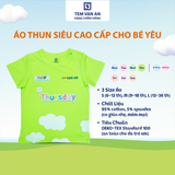  ÁO THUN COTTON CAO CẤP CHO BÉ COMBO 7 DAYS - PHIÊN BẢN ĐẶC BIỆT "MADE BY VẠN AN" 