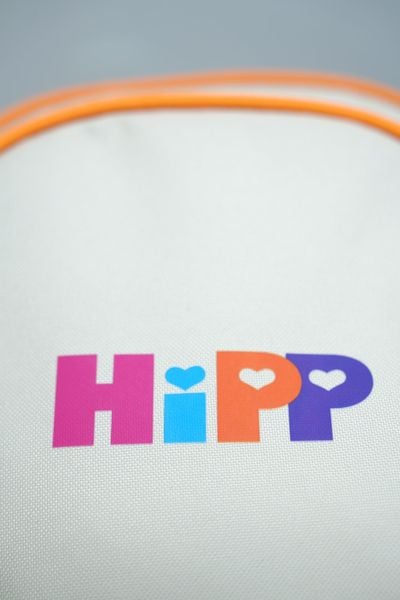 Balo vải HiPP viền cam