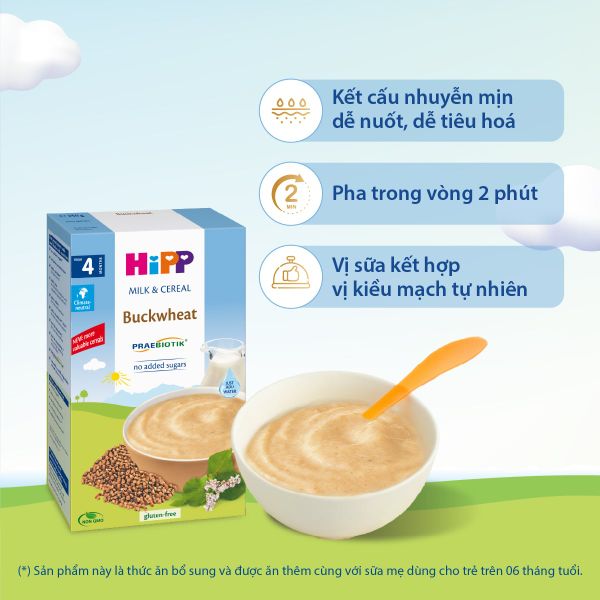 Bột Ăn Dặm HiPP Kiều Mạch