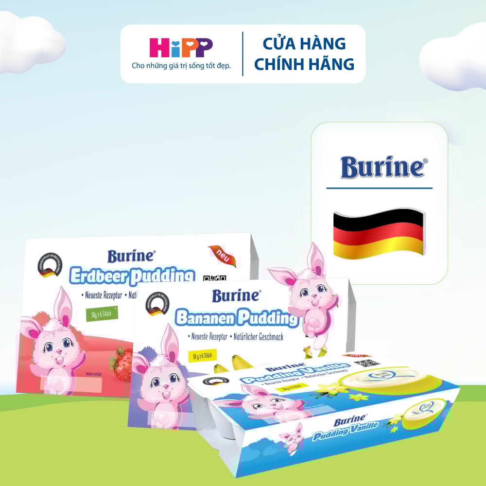 Combo 3 vỉ Pudding mix vị (vỉ 6 hũ x 50g)