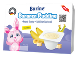  Pudding Burine Vị Chuối (Vỉ 6 hũ x50g) 