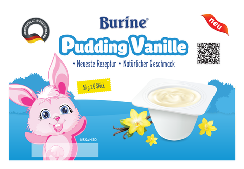 Pudding Burine (Quà tặng cho 1 số SP) - Vị ngẫu nhiên