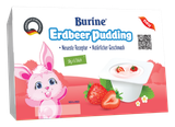 Pudding Burine Vị Dâu (Vỉ 6 hũ x50g) 