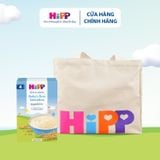  Combo Bột Ăn Dặm HiPP Khởi Đầu Semolina và Túi vải Canvas HiPP 