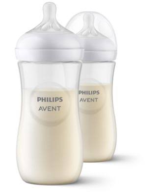 Bình sữa mô phỏng tự nhiên mới hiệu Philips Avent  cho trẻ từ 3 tháng tuổi (330ml-đôi)