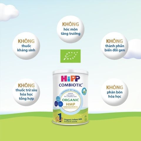 Sữa Công Thức HiPP Organic Combiotic 350G - Sữa Bò