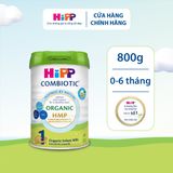  Sữa Công Thức HiPP 01 Organic Combiotic 800G - Sữa Bò 