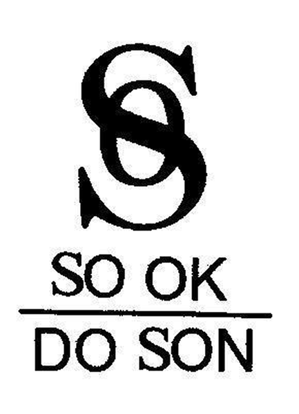 S O SO OK DO SON