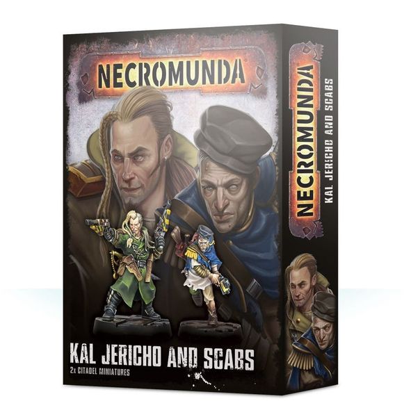 KAL JERICHO AND SCABS - HIRED GUNS - NECROMUNDA - GAMES WORKSHOP - 300 ...