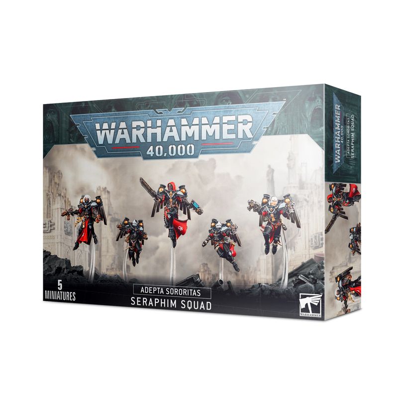 SERAPHIM SQUAD ADEPTA SORORITAS WARHAMMER 40K GAMES 52