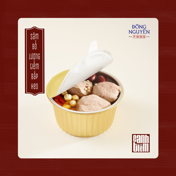 [Canh Cấp Đông] - Canh Sâm Bổ Lượng Tiềm Bắp Heo