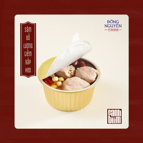[Canh Cấp Đông] - Canh Sâm Bổ Lượng Tiềm Bắp Heo