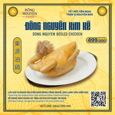 Gà Mái Dầu Luộc