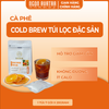Cà Phê Ủ Lạnh Cold Brew Túi Lọc Nguyên Chất 100%, Hỗ Trợ Giảm Cân, Thơm Ngon Hương Thơm Trái Cây Dễ Uống