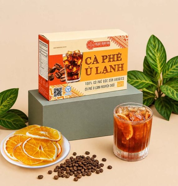 Cà phê Cold Brew Ngon Avatar 100% Arabica Đặc Sản Cầu Đất - Cà phê ủ lạnh túi lọc từ Nhật Bản cao cấp