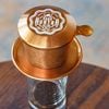 [Cao Cấp] Phin Cà Phê Cao Cấp, mẫu nhôm anode xước, màu bronze gold sang trọng cổ điển