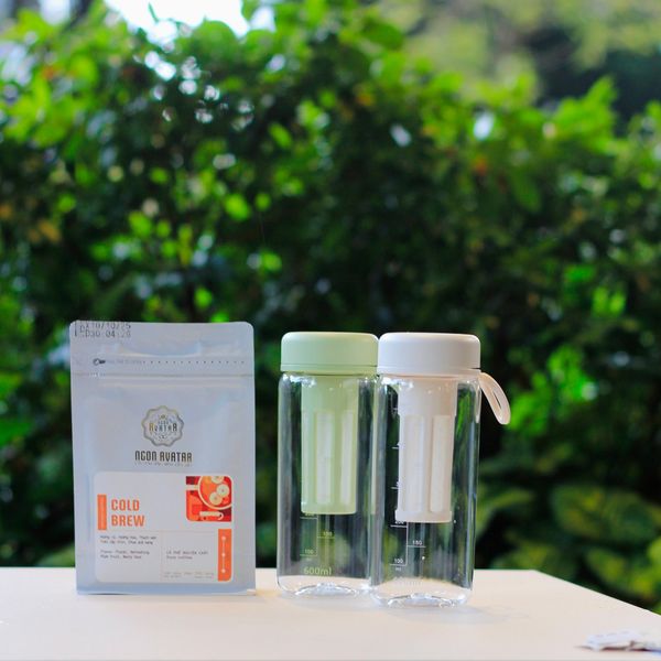 Cà Phê Ủ Lạnh Cold Brew Nguyên Chất 100% Vị Ngọt Thơm Hương Trái Cây Quyến Rũ - Hỗ Trợ Giảm Cân