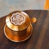 [Cao Cấp] Phin Cà Phê Cao Cấp, mẫu nhôm anode xước, màu bronze gold sang trọng cổ điển