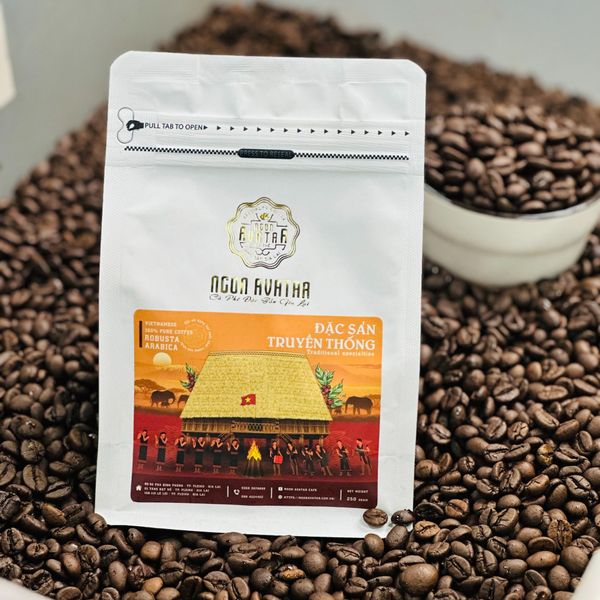 Cà Phê Nguyên Chất 100% Hạt Robusta Honey Rang Mộc, Đậm Vị Hậu Ngọt Kéo Dài