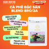 Cà Phê Nguyên Chất 80% Robusta Blend 20% Arabica Cầu Đất, Sơ Chế Honey Đậm Vừa, Hậu Ngọt Kéo Dài