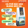 Cà Phê Nguyên Chất 80% Robusta Blend 20% Arabica Cầu Đất, Sơ Chế Honey Đậm Vừa, Hậu Ngọt Kéo Dài