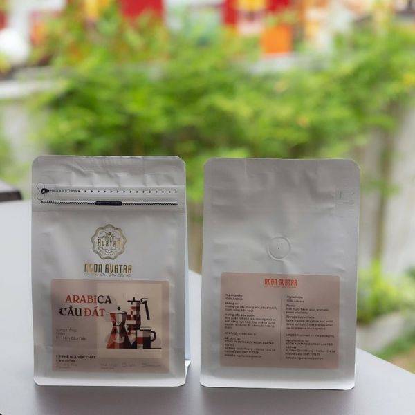 Cà Phê Nguyên Chất Arabica Cầu Đất, Hương Trái Cây Thơm, Hậu Vị Ngọt - Pha phin/ Pour Over