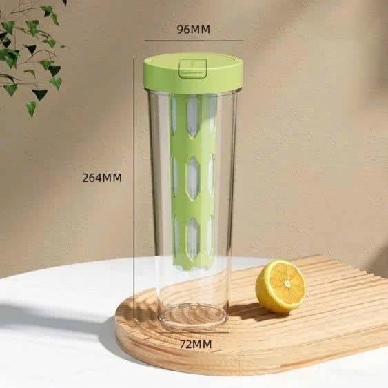 Bình Ủ Lạnh Cà Phê Cold Brew, Dung Tích 1000ml Nhựa Cứng Cáp Cao Cấp An Toàn Sức Khỏe, Lõi Lọc Mịn