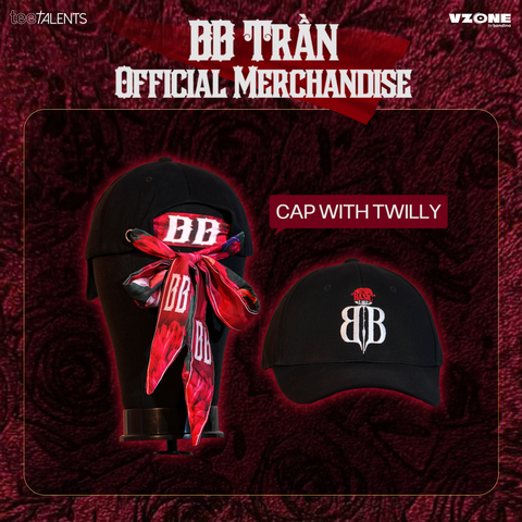 CAP WITH TWILLY - BB TRẦN OFFICIAL MERCHANDISE