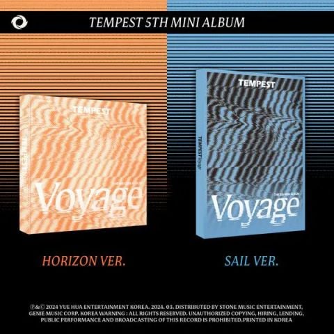 TEMPEST - THE 5TH MINI ALBUM [TEMPEST Voyage] (Random Ver.)
