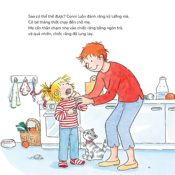 Conni và chiếc răng lung lay​ - Tuyển tập Chú chuột đọc sách Cô bé Conni