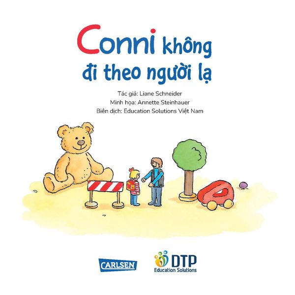 Conni không đi theo người lạ ​- Tuyển tập Chú chuột đọc sách Cô bé Conni