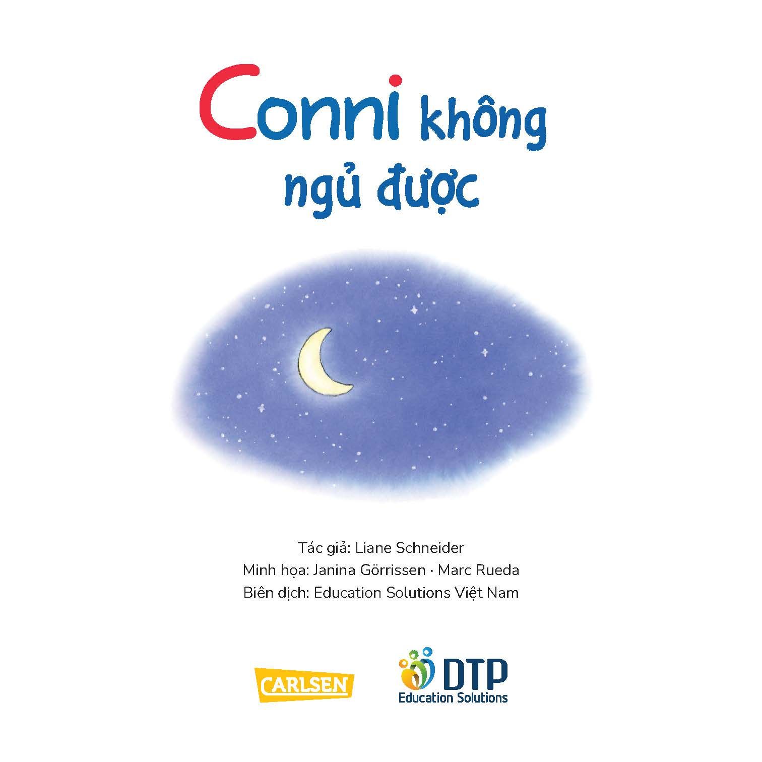Conni không ngủ được​ - Tuyển tập Chú chuột đọc sách Cô bé Conni
