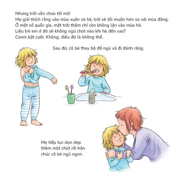 Conni không ngủ được​ - Tuyển tập Chú chuột đọc sách Cô bé Conni