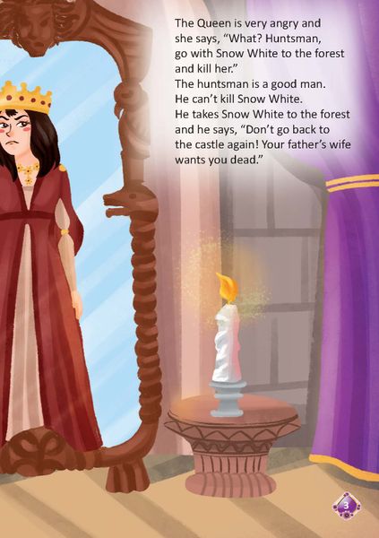 Snow White and the Seven Dwarfs - Fairy Tales Graded Reader