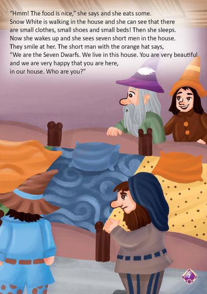 Snow White and the Seven Dwarfs - Fairy Tales Graded Reader