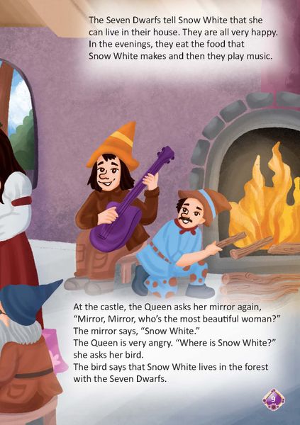 Snow White and the Seven Dwarfs - Fairy Tales Graded Reader