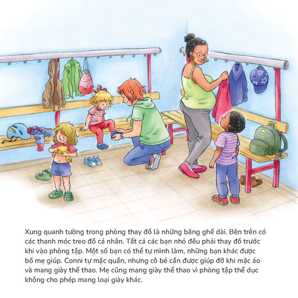 Conn đi tập thể dục​ - Tuyển tập Chú chuột đọc sách Cô bé Conni