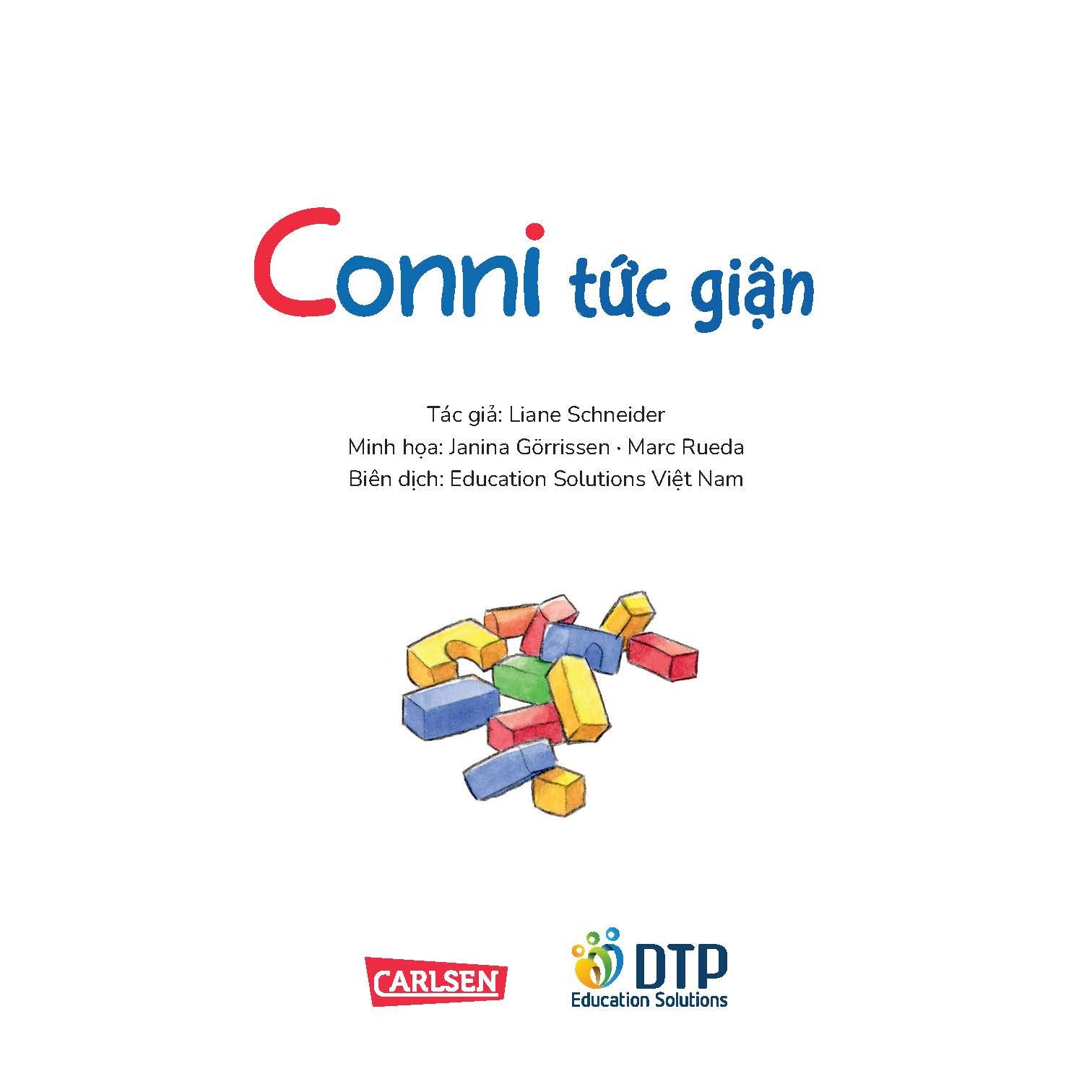 Conni tức giận​ - Tuyển tập Chú chuột đọc sách Cô bé Conni
