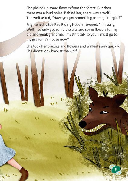 Little Red Riding Hood - Fairy Tales Graded Reader