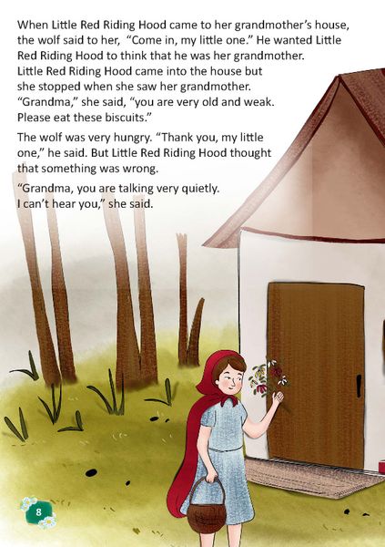 Little Red Riding Hood - Fairy Tales Graded Reader