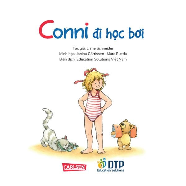 Conni đi học bơi​ - Tuyển tập Chú chuột đọc sách Cô bé Conni