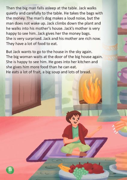 Jack and the Beanstalk - Fairy Tales Graded Reader