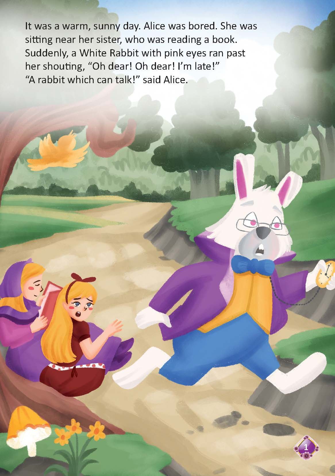 Alice in Wonderland - Fairy Tales Graded Reader