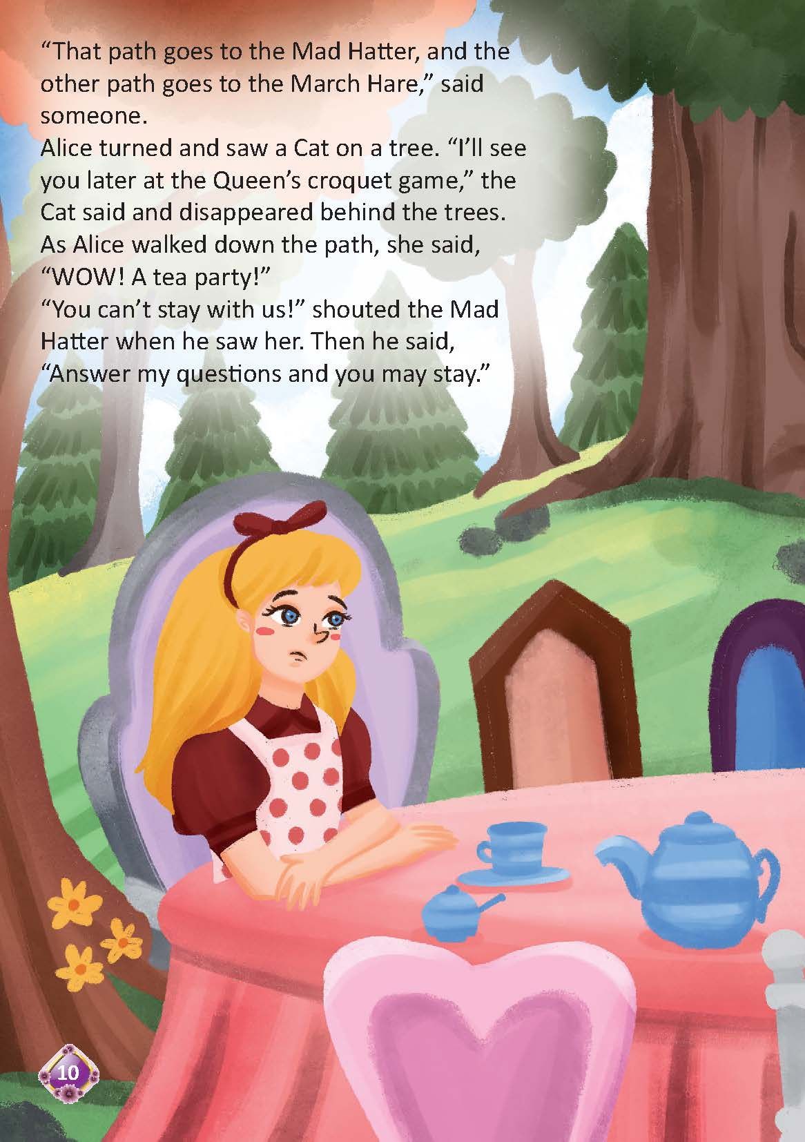 Alice in Wonderland - Fairy Tales Graded Reader
