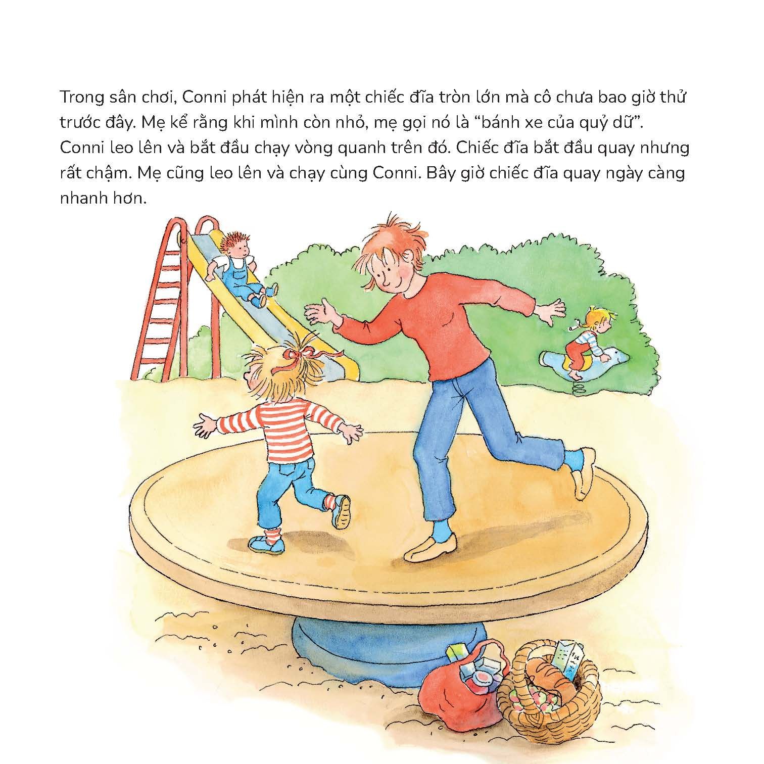 Conni phụ giúp mẹ​ - Tuyển tập Chú chuột đọc sách Cô bé Conni