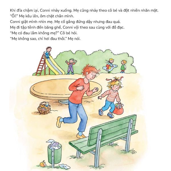 Conni phụ giúp mẹ​ - Tuyển tập Chú chuột đọc sách Cô bé Conni