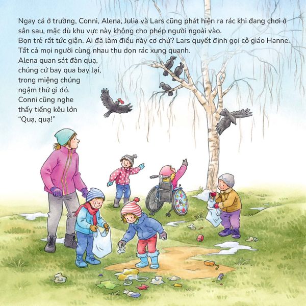 Conni bảo vệ môi trường​ - Tuyển tập Chú chuột đọc sách Cô bé Conni