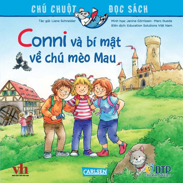 Conni và bí mật về chú mèo Mau​ - Tuyển tập Chú chuột đọc sách Cô bé Conni