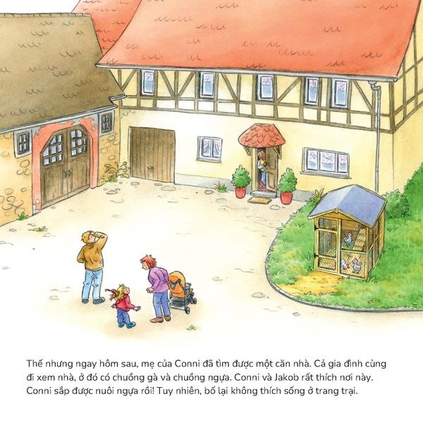 Conni chuyển nhà​ - Tuyển tập Chú chuột đọc sách Cô bé Conni