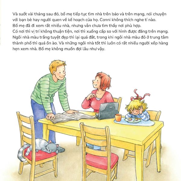 Conni chuyển nhà​ - Tuyển tập Chú chuột đọc sách Cô bé Conni